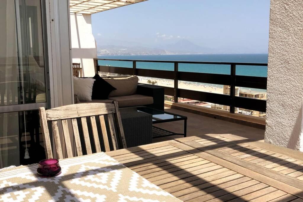 Hb Apartments - Atico Torre Del Mar Alicante - San Juan Playa - Аликанте Экстерьер фото